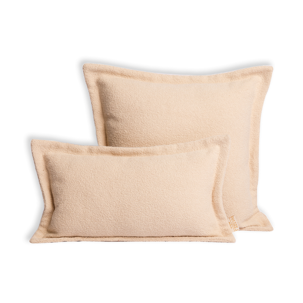 Bouclé Samosa Cushion