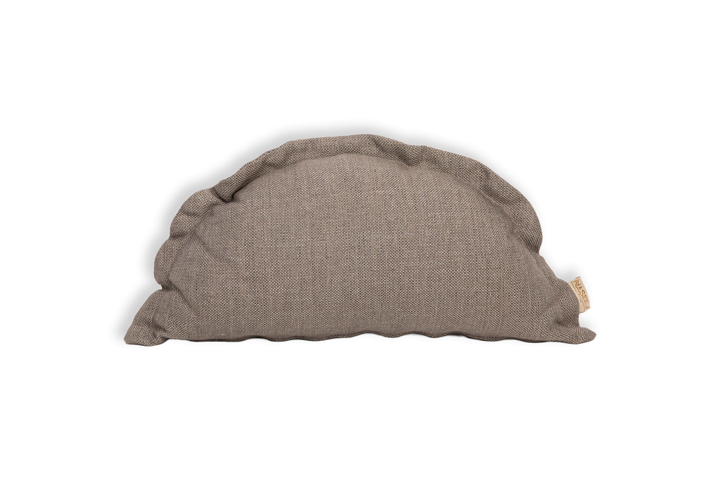 Jimmy Tweed Samosa Cushion (Arch 35*50) Silver 