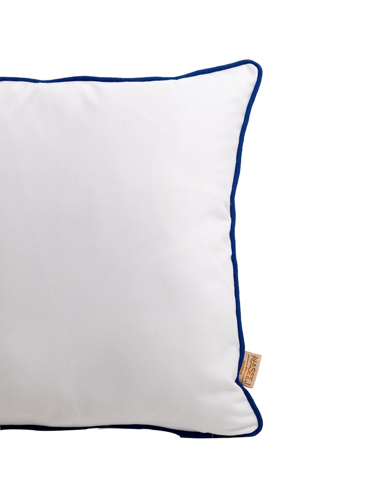 Solid (P) Cushion (45*45) - Ekru x Navy ☀️☂️
