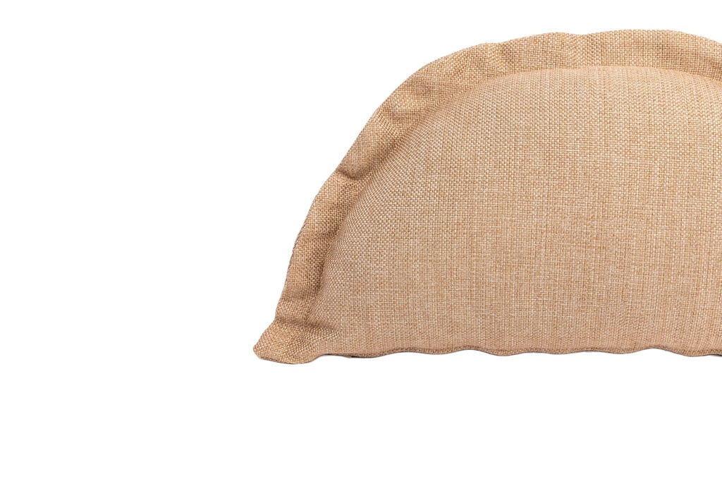 Jimmy Tweed Samosa Cushion (Arch 35*50) Beige