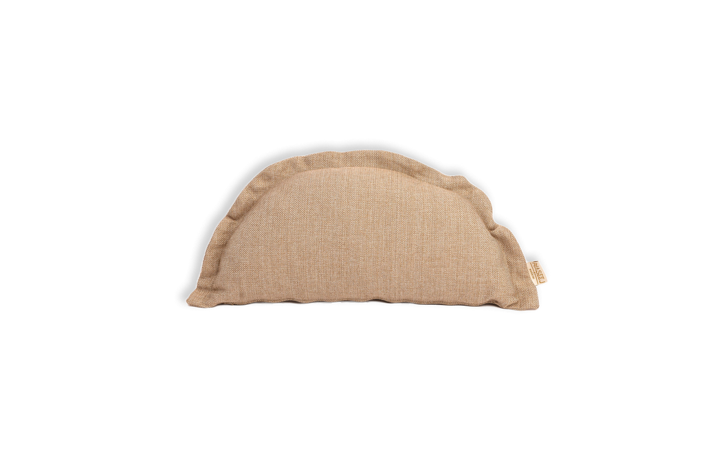 Jimmy Tweed Samosa Cushion (Arch 35*50) Beige