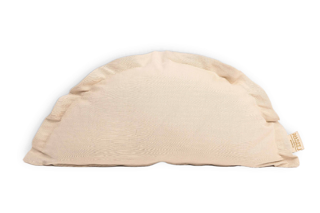 [4181] Jimmy Tweed Samosa Cushion (Arch 35*50) Beige