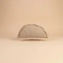 Jimmy Tweed Samosa Cushion (Arch 35cm x 50cm) Beige