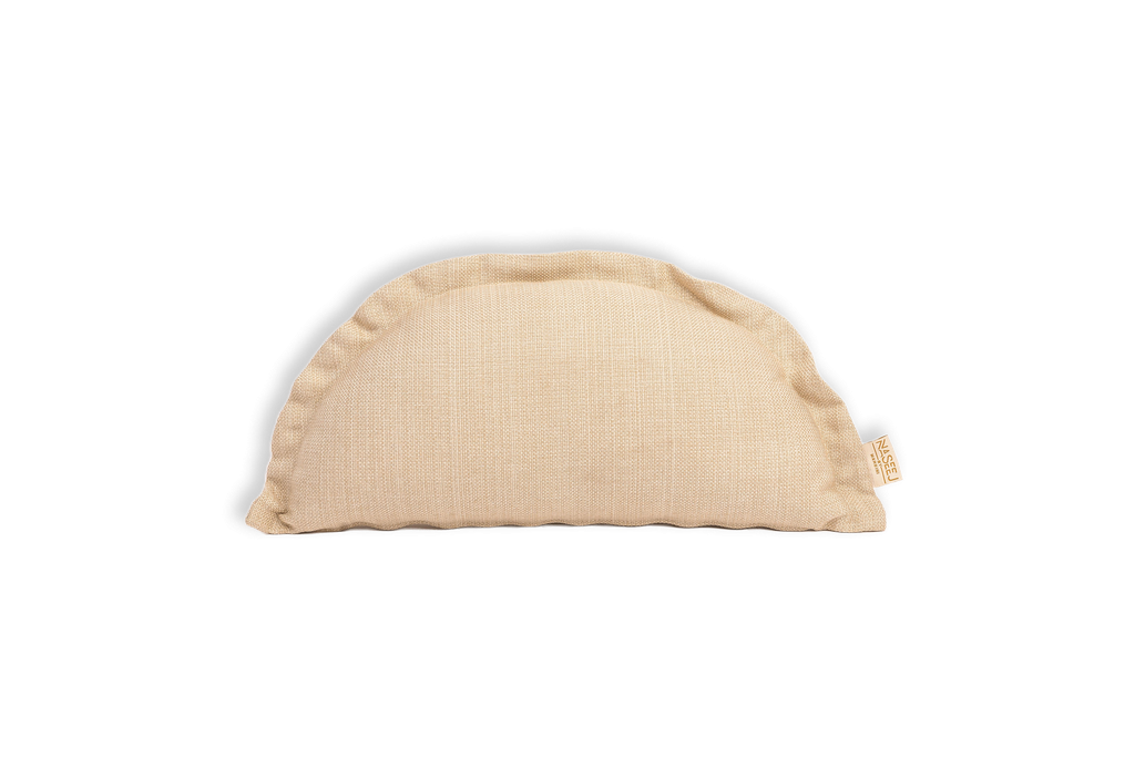 Jimmy Tweed Samosa Cushion (Arch 35*50) Ivory x Beige 