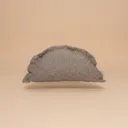 Jimmy Tweed Samosa Cushion (Arch 35cm x 50cm) Silver