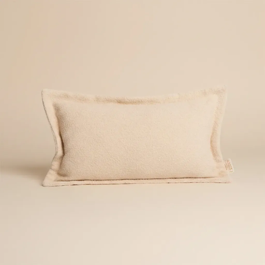Bouclé Samosa Cushion