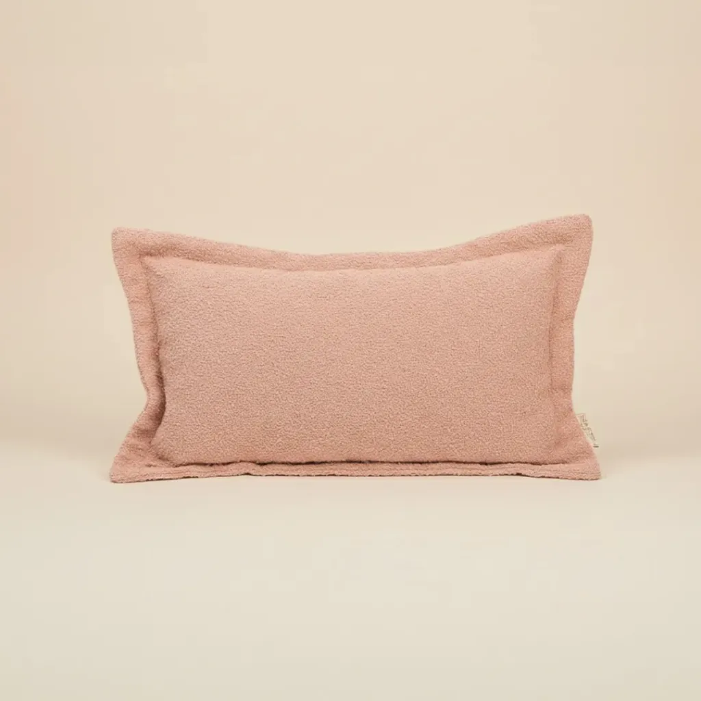 Bouclé Samosa Cushion