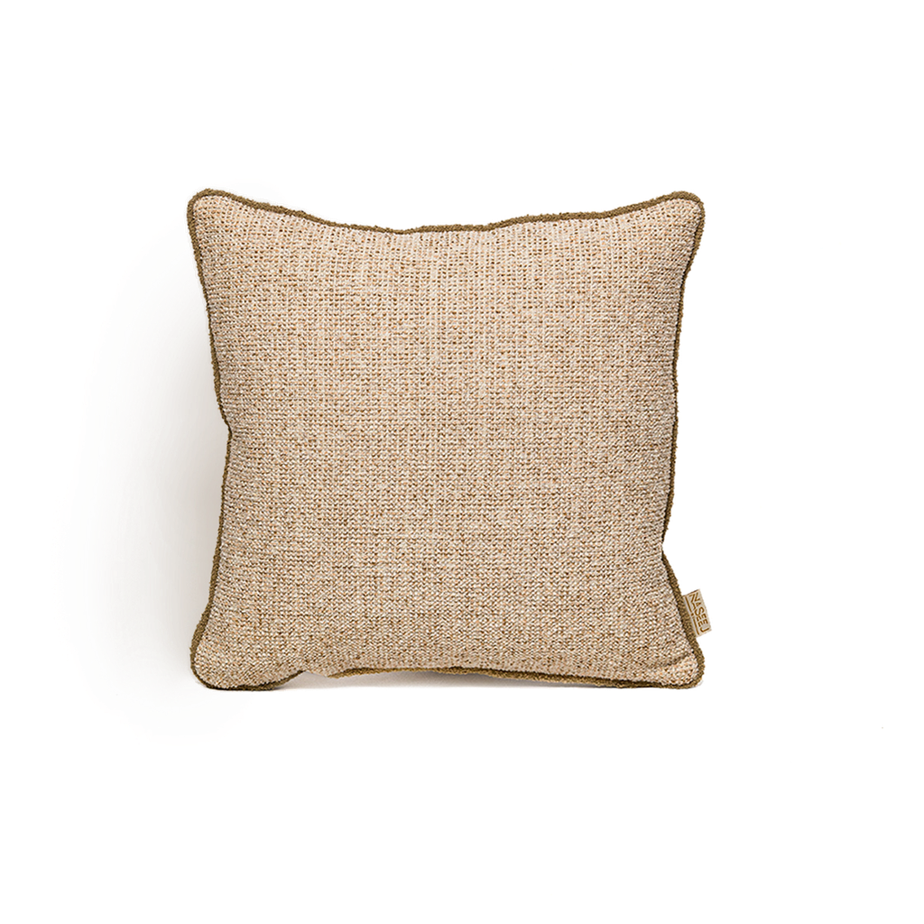 [4885] Coco (P) Cushion (Nude x Café, 50*50)