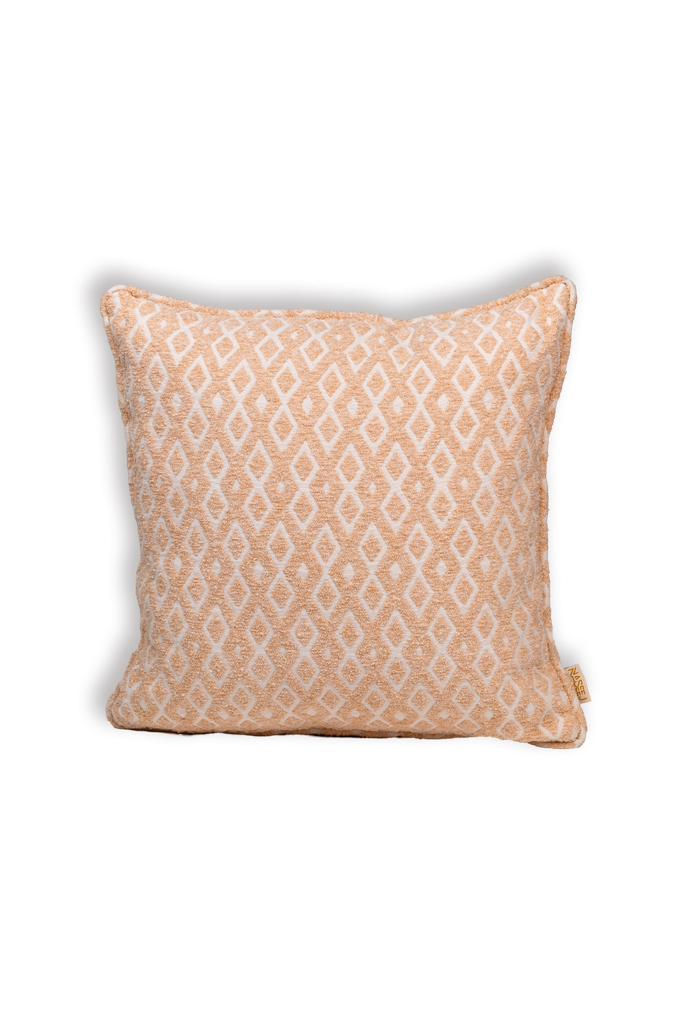[4978] Oya (P) Cushion (Nude x Nude, 50*50)