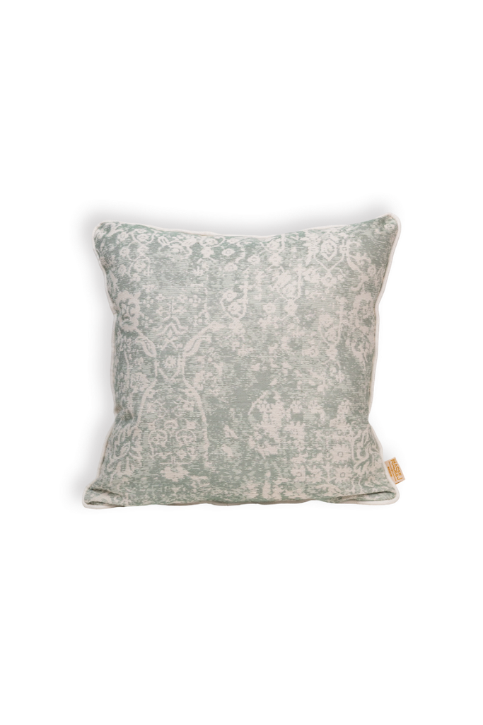 [5747] El Basira Cushion (Mint x Off white, 50*50)