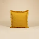 Twenty-One Tweed Frill Cushion