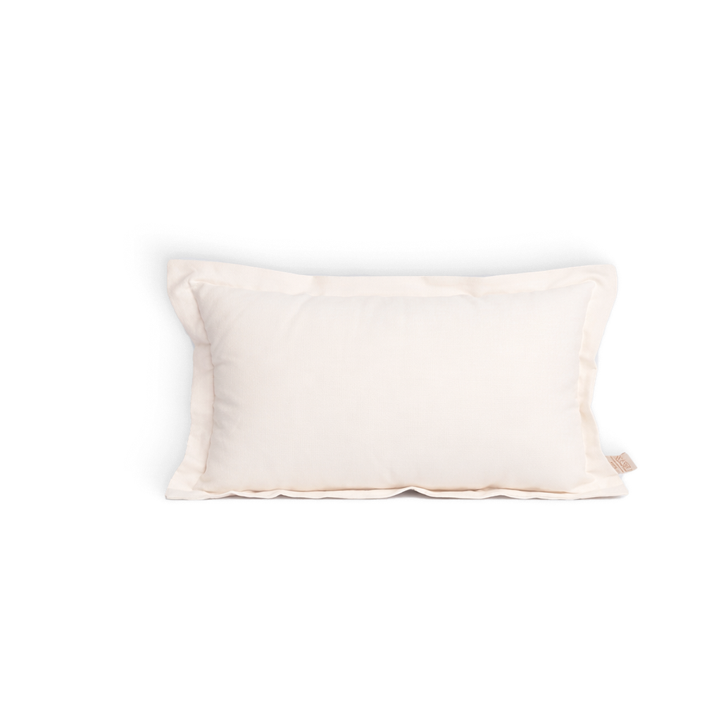 [4212] Dobby Linen Samosa Cushion (35*50) (Beige)