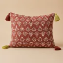 Al-Lotus Cushion W/Tassel (40cm x 60cm)