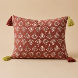 Al-Lotus Cushion W/Tassel (40cm x 60cm)