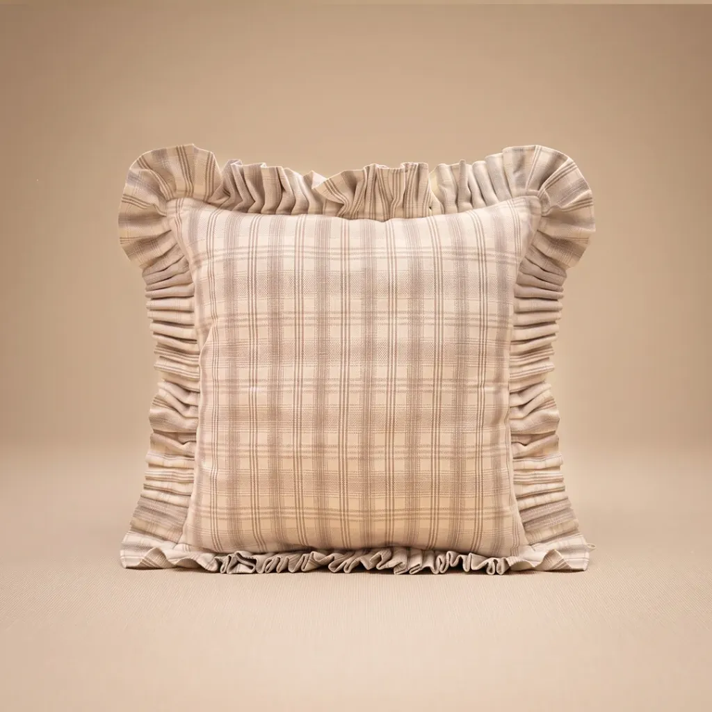 Ruffled Horizon Cushion (50*50)