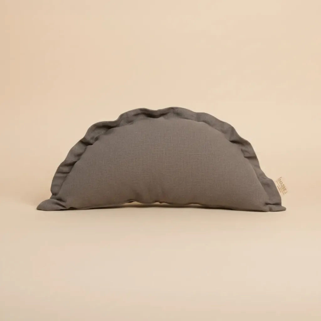 Dobby Linen Samosa Cushion (Arch 35cm x 50cm)