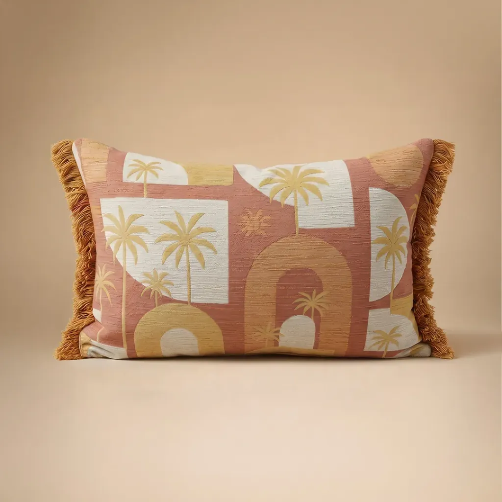 Al-Reef Cushion W/Tassel (40cm x 60cm)